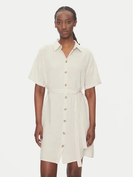Vero Moda Rochie tip cămașă Thea bej