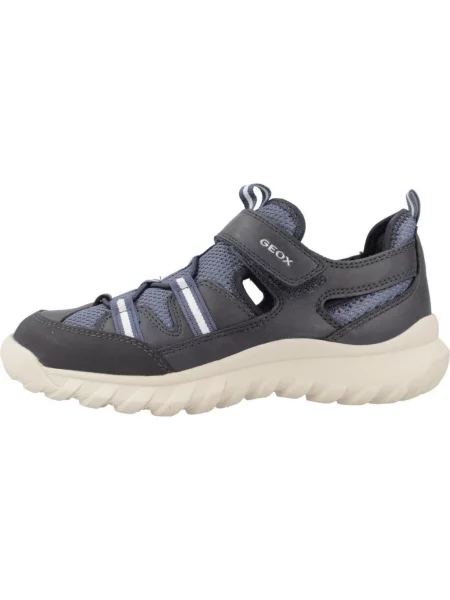 Sandały GEOX J SIMBYOS BOY niebieski