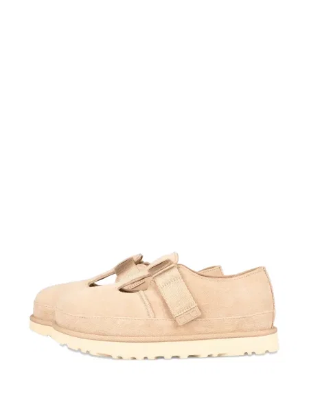 Balerini Ugg din piele de căprioară fără toc