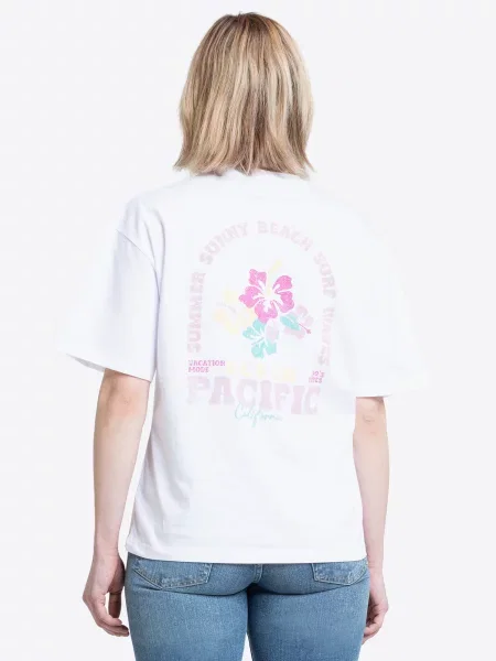 Tricou Ocean Pacific alb