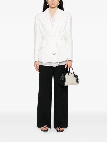 Pantaloni Peserico plisate negru