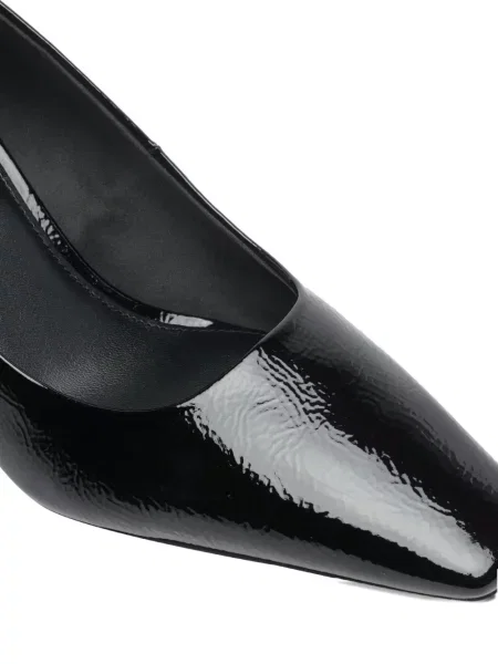 Pantofi cu toc Michael Michael Kors din piele de lac negru