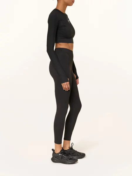 Kalhoty Adidas By Stella Mccartney černé