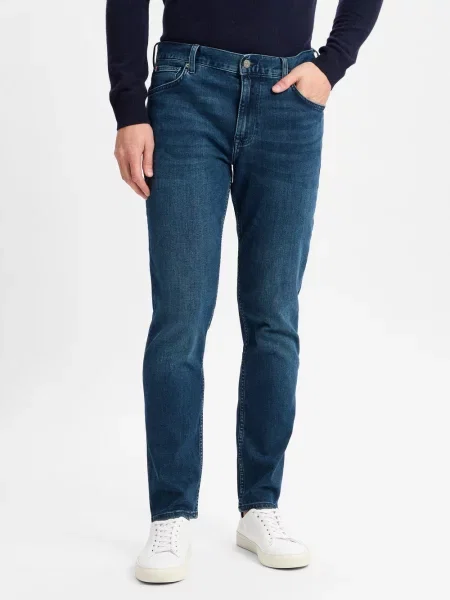 Jeansy o kroju regular fit z 5 model ‘DENTON’ Tommy Hilfiger niebieskie