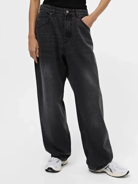 Широкі джинси IJ jins-baggy-grey графіт сірі