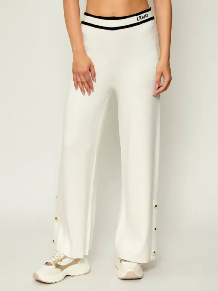 Liu Jo Sport Pantaloni tricotați Écru
