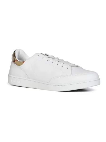 Sneakersy Burberry białe