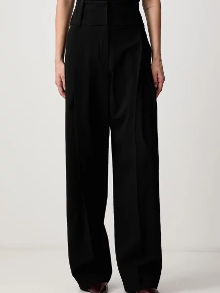 Sportmax Girino pantaloni cu lână pentru femei