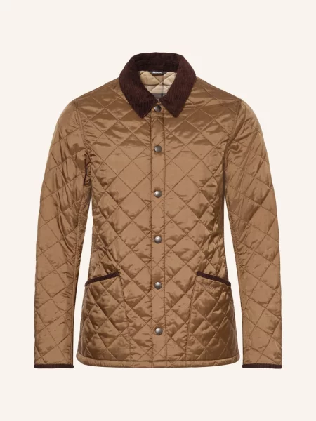 Barbour Prošívaná Bunda světle / tmavě hnědá