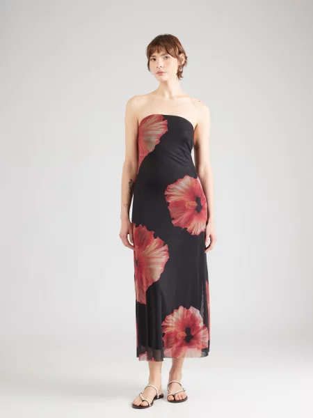 JDY Rochie JDYLEA nisipiu / roșu negru