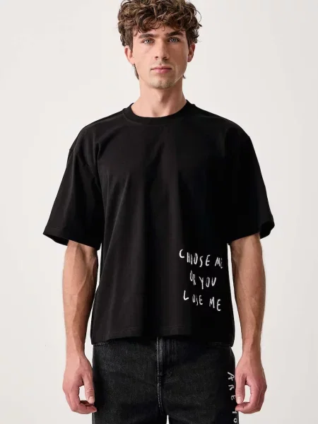 Karl Lagerfeld Jeans tricou pentru bărbați din x Pietro Terzini negru