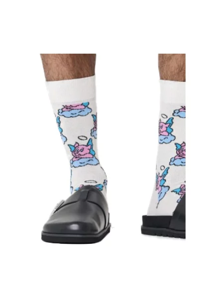 Șosete Happy Socks alb