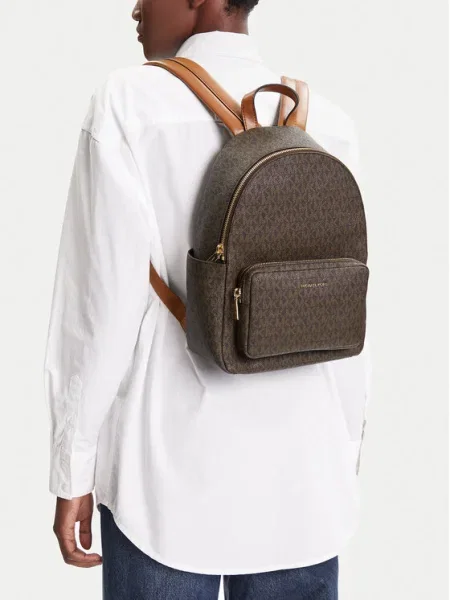 MICHAEL Michael Kors Rucsac / cappuccino / închis maro