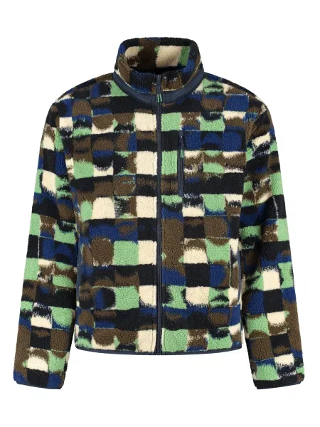 Shiwi Jopa iz flisa svetlo / mornarska / oliva / meta bež