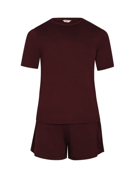 Dagi Pantaloni scurți bordeaux roșu