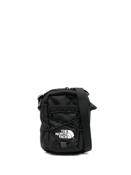 Geantă crossbody The North Face cu broderie negru