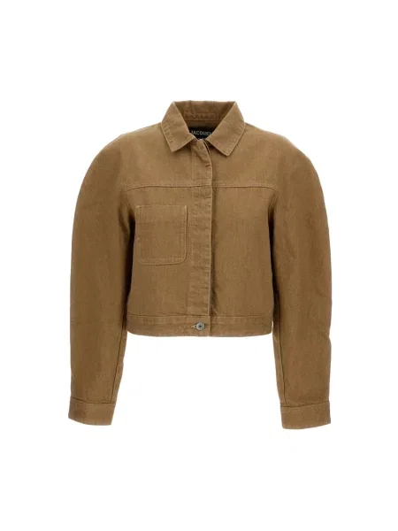 Kurtka Jacquemus brązowa