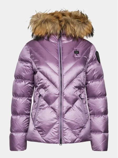 Blauer Geacă din puf violet