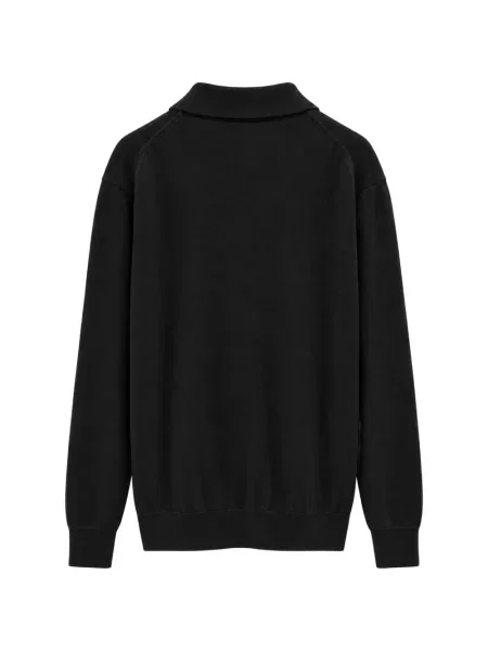 Μάλλινο polo Costumein μαύρο