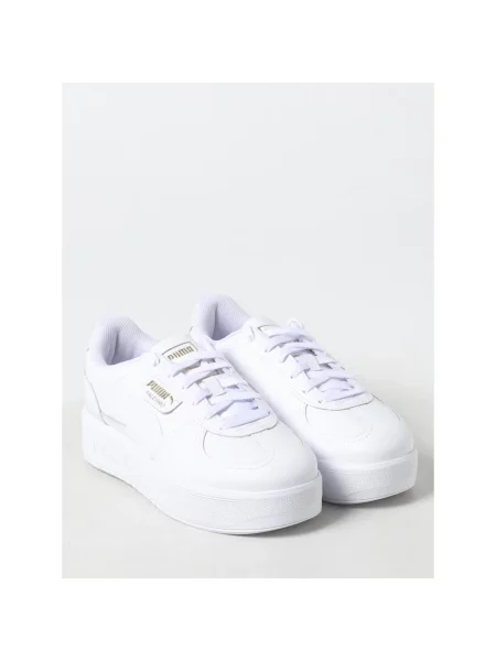 Sneakersy Puma Platform na platformie białe