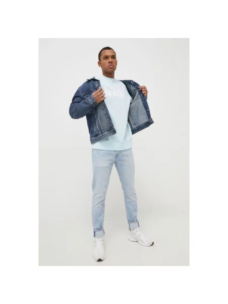 Kurtka jeansowa Levi's niebieska