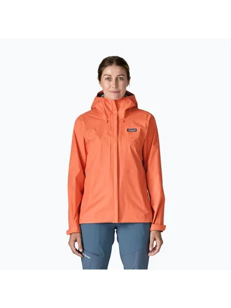 Geacă de ploaie pentru femei Patagonia Torrentshell 3L Rain peach sorbet