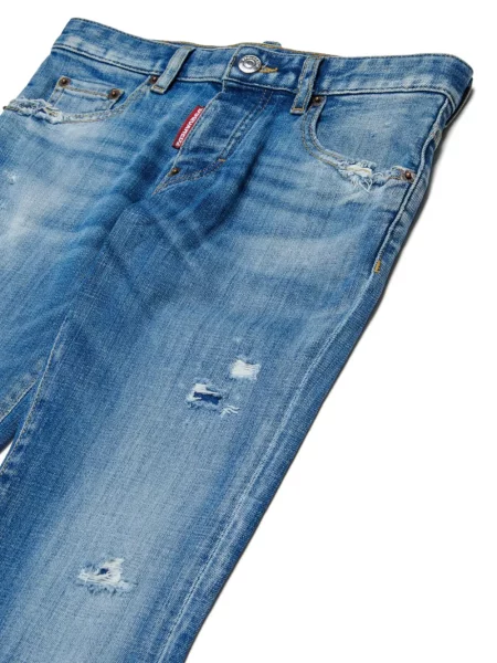 Dětské džíny Dsquared2 modré