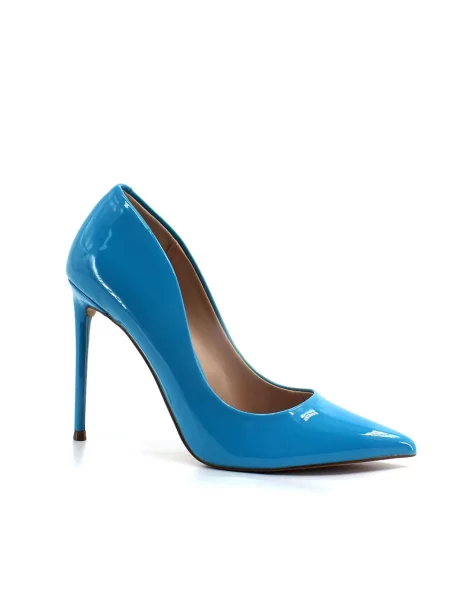 Czółenka Steve Madden skórzana niebieska