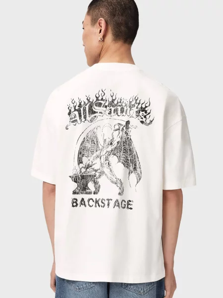 Футболка Allsaints біла