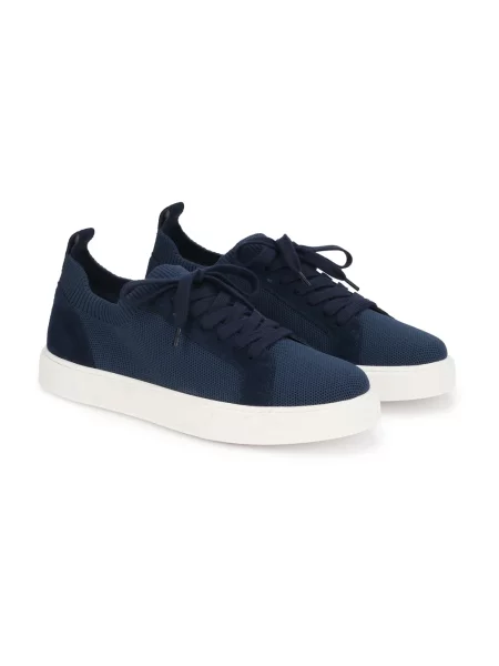 Sneakersy Kazar zamszowe niebieskie