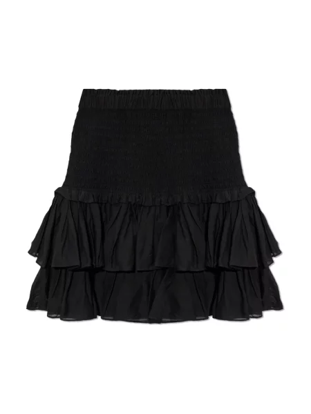 Spódnica mini Isabel Marant Etoile w kształcie litery A czarna