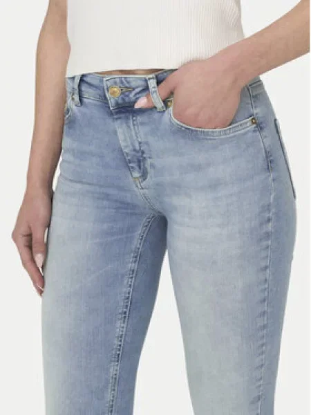 ONLY Jeans hlače Blush Skinny Fit modra