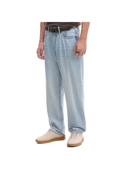 Широкие джинсы Cropp синие