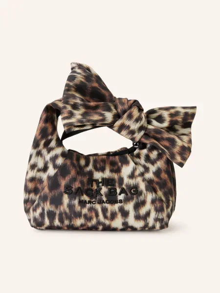 Marc Jacobs Kabelka The Mini Sack Bag hnědá / světle hnědá černá