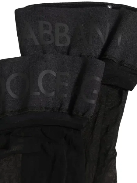 Κάλτσες Dolce & Gabbana με αυτόγραφο μαύρο