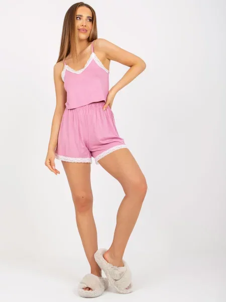 Majica Fashionhunters roza