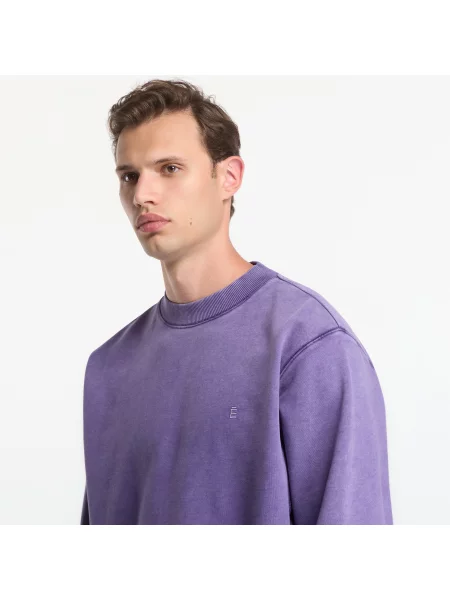 Суитшърт Études Studio National Crew Accent Sweatshirt Purple M виолетово