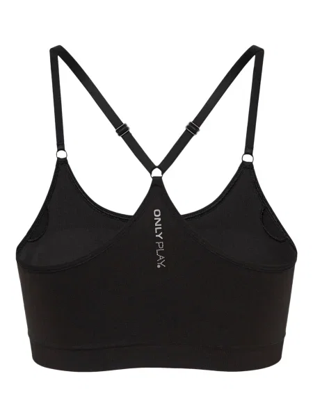 ONLY PLAY Sutien sport Lea negru alb