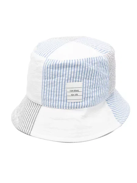 Kapelusz Thom Browne biały