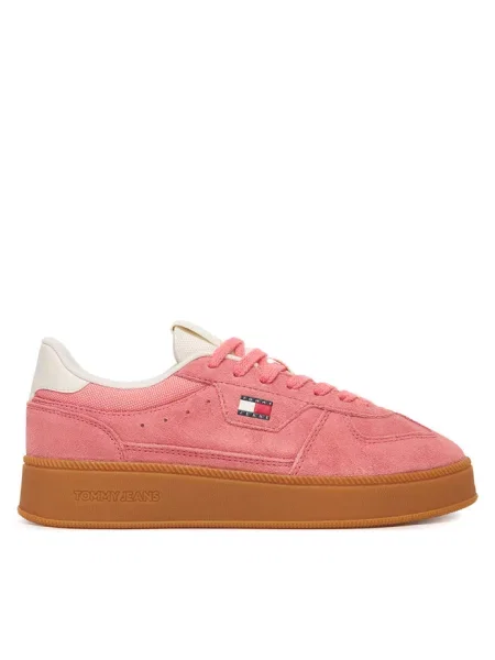 Sneakersy Tommy Jeans różowe
