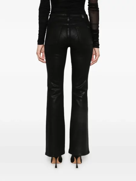 Blugi 7 For All Mankind cu autograf negru