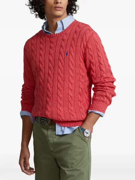 Tricou polo Polo Ralph Lauren cu autograf cu 5 buzunare în carouri gri