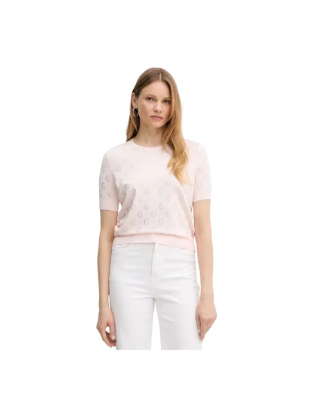Sweter Guess różowy