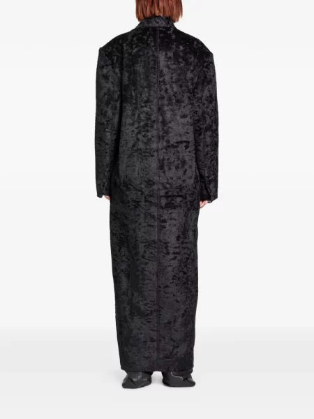 Płaszcz Yehuafan asymetryczny czarny