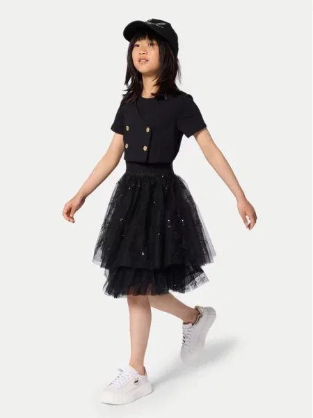 Детское платье Karl Lagerfeld черное