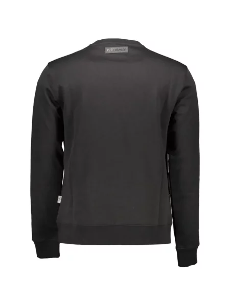 Pulover Plein Sport cu imagine negru