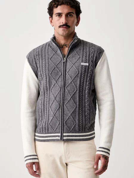 Cardigan Guess de lână gri