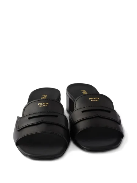 Sandale Prada din piele negru