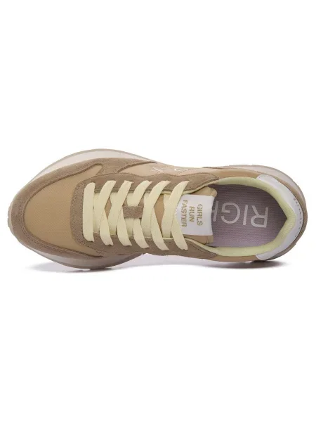 Pantofi Sun68 bej