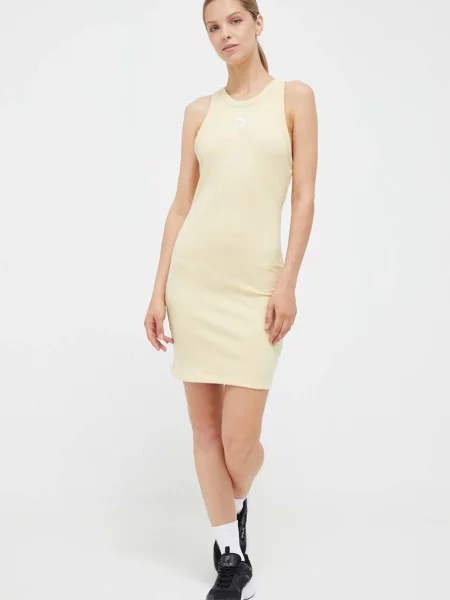 Šaty Puma mini žlutá
